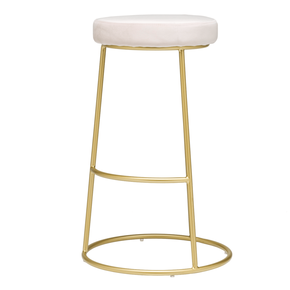 Барный стул Austin белая кожа