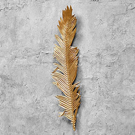 Перо настенное из полирезина