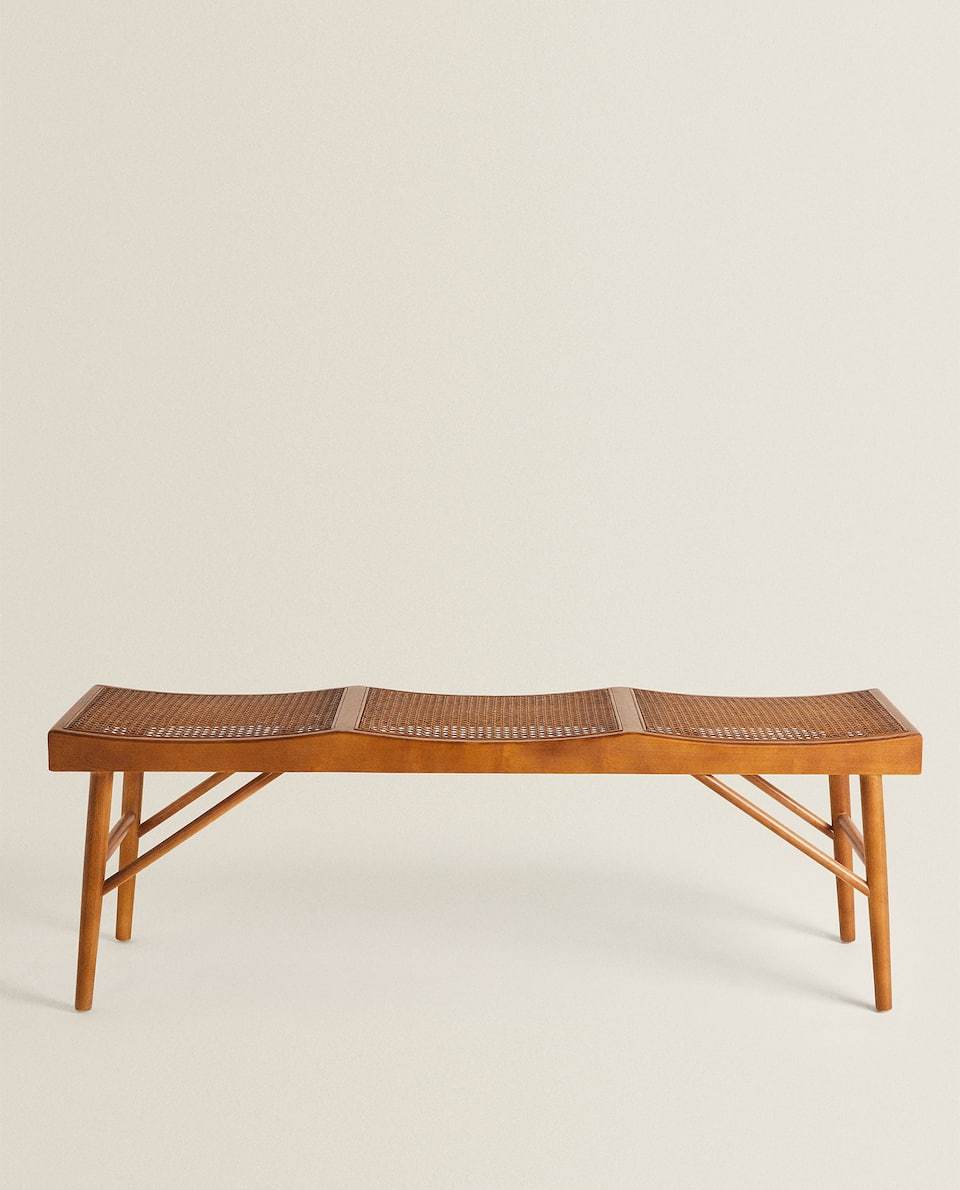Скамья из ротанга Zara Home