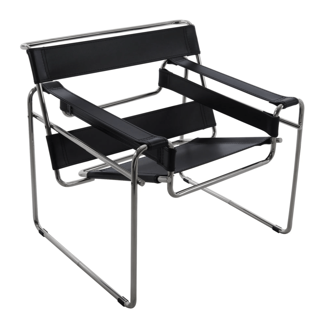 Кресло Василия черное (Wassily Chair)