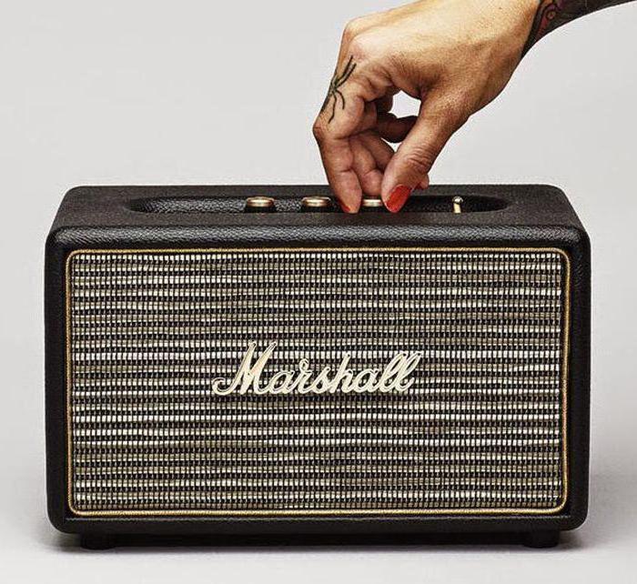 Портативная колонка Marshall Acton черный (Остров)