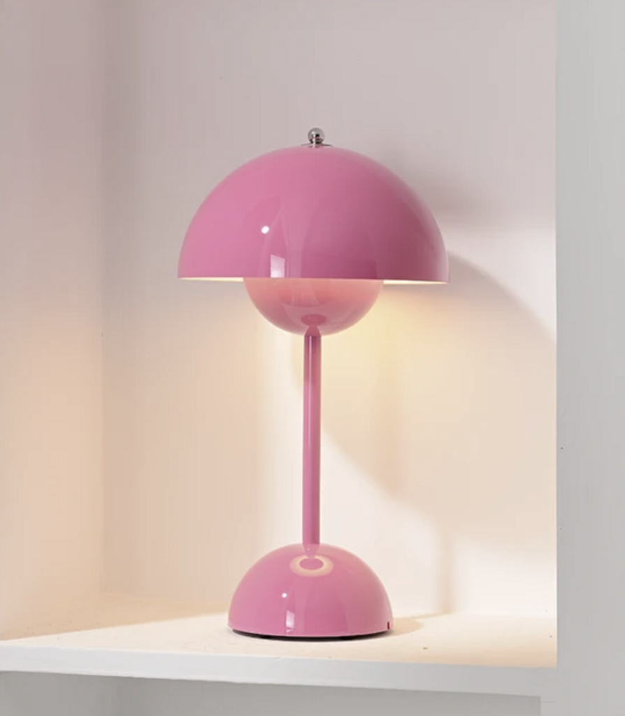 Лампа настольная Flowerpot Pink