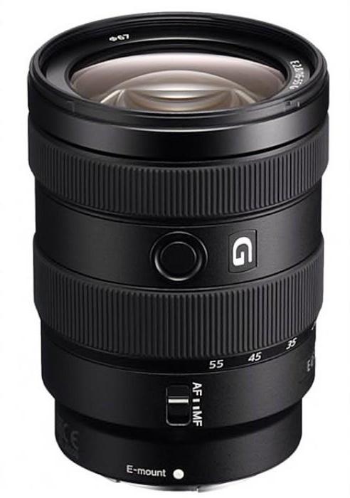 Объектив Sony E 16–55 мм f/2.8 G
