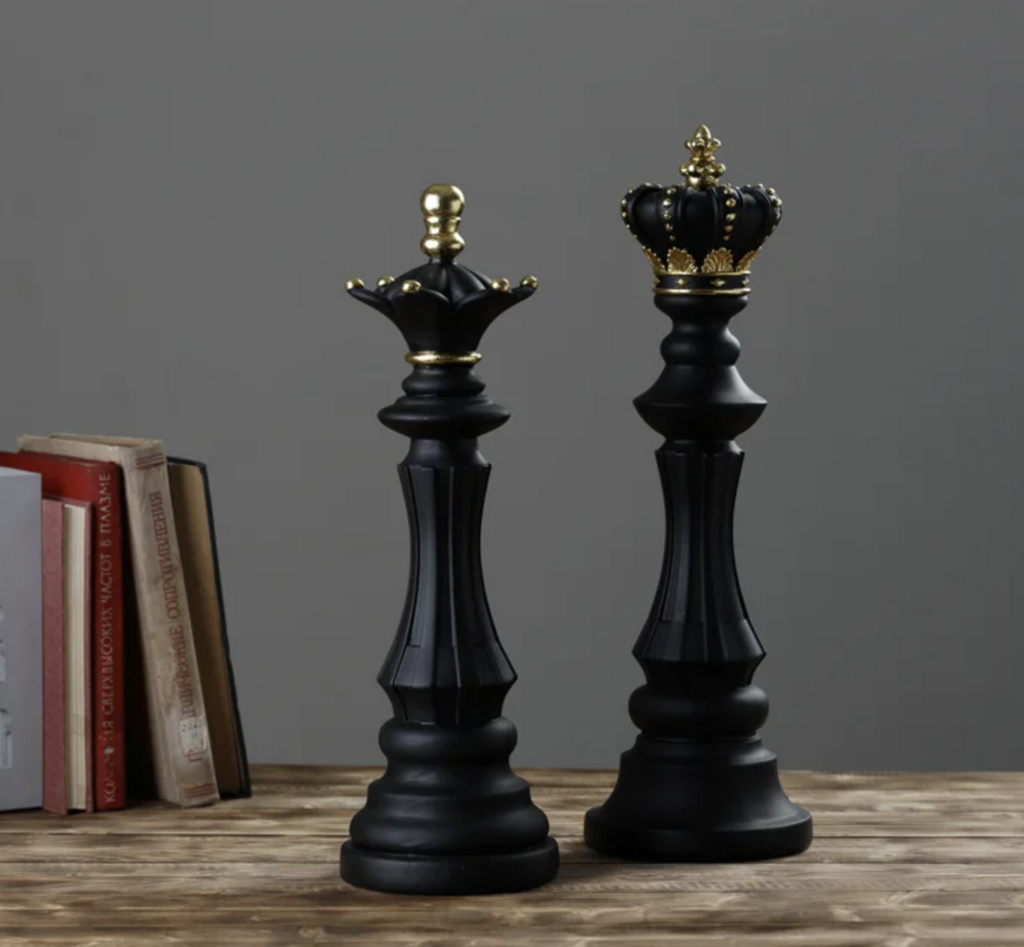 Статуэтки Шахматные фигуры Ферзь и Король