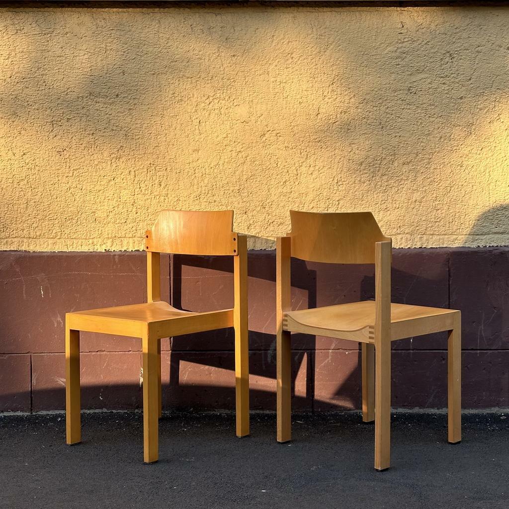 Фанерный стул Dining Room Chairs by Rainer Schell