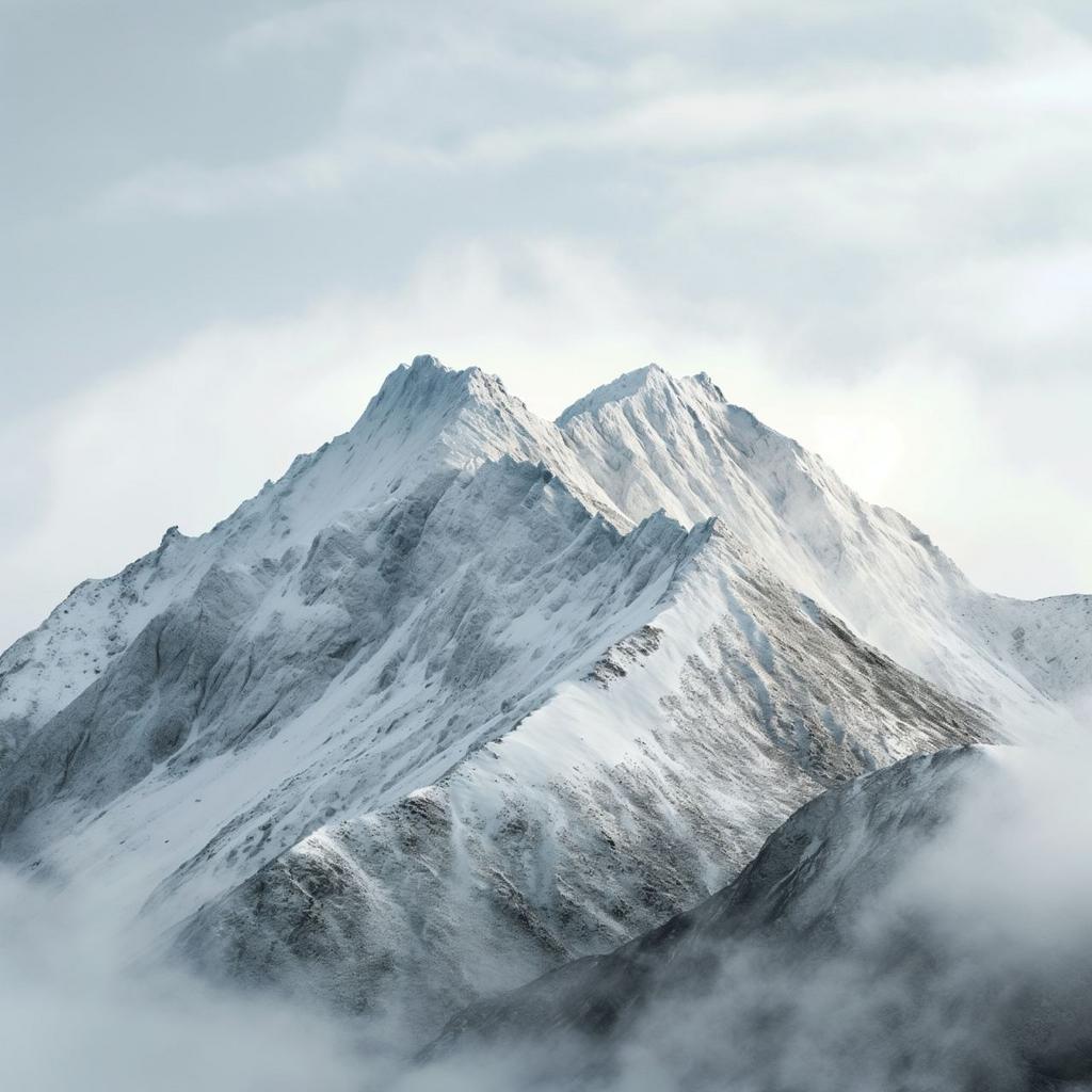 Фон натяжной Зимний принт