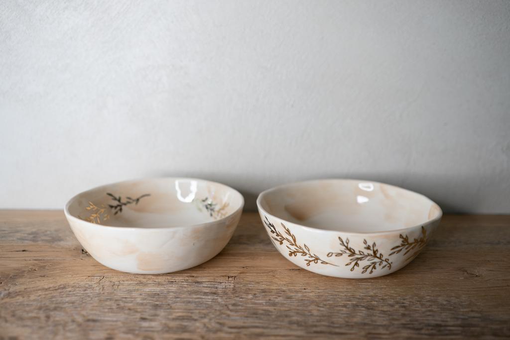 Пиала большая "Золотая веточка"