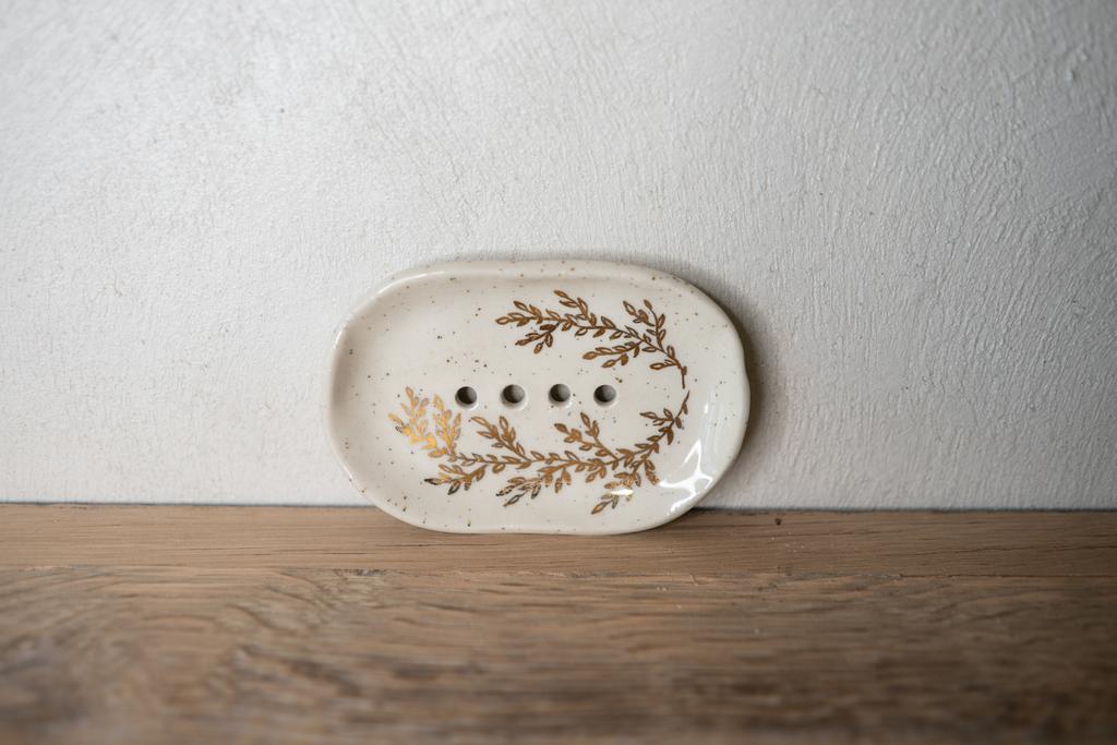 Мыльница ""Золотая веточка"