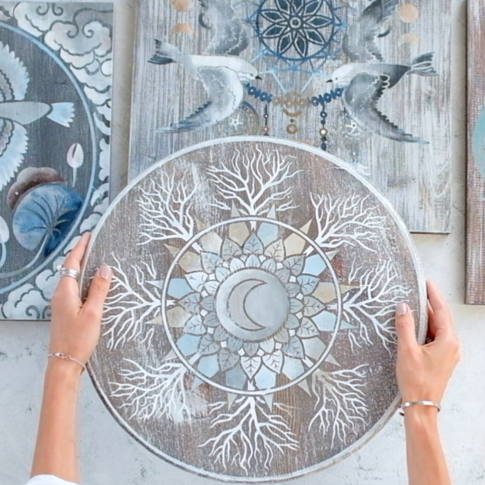 Трафареты для курса "Роспись по трафарету"