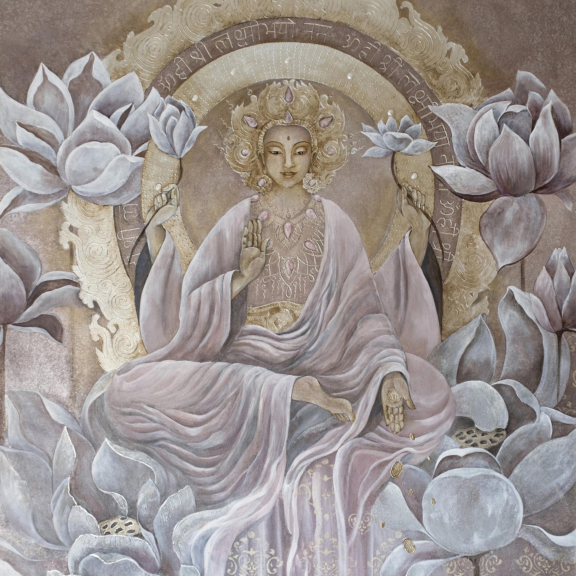 "Процветание (Лакшми)" репродукция на холсте