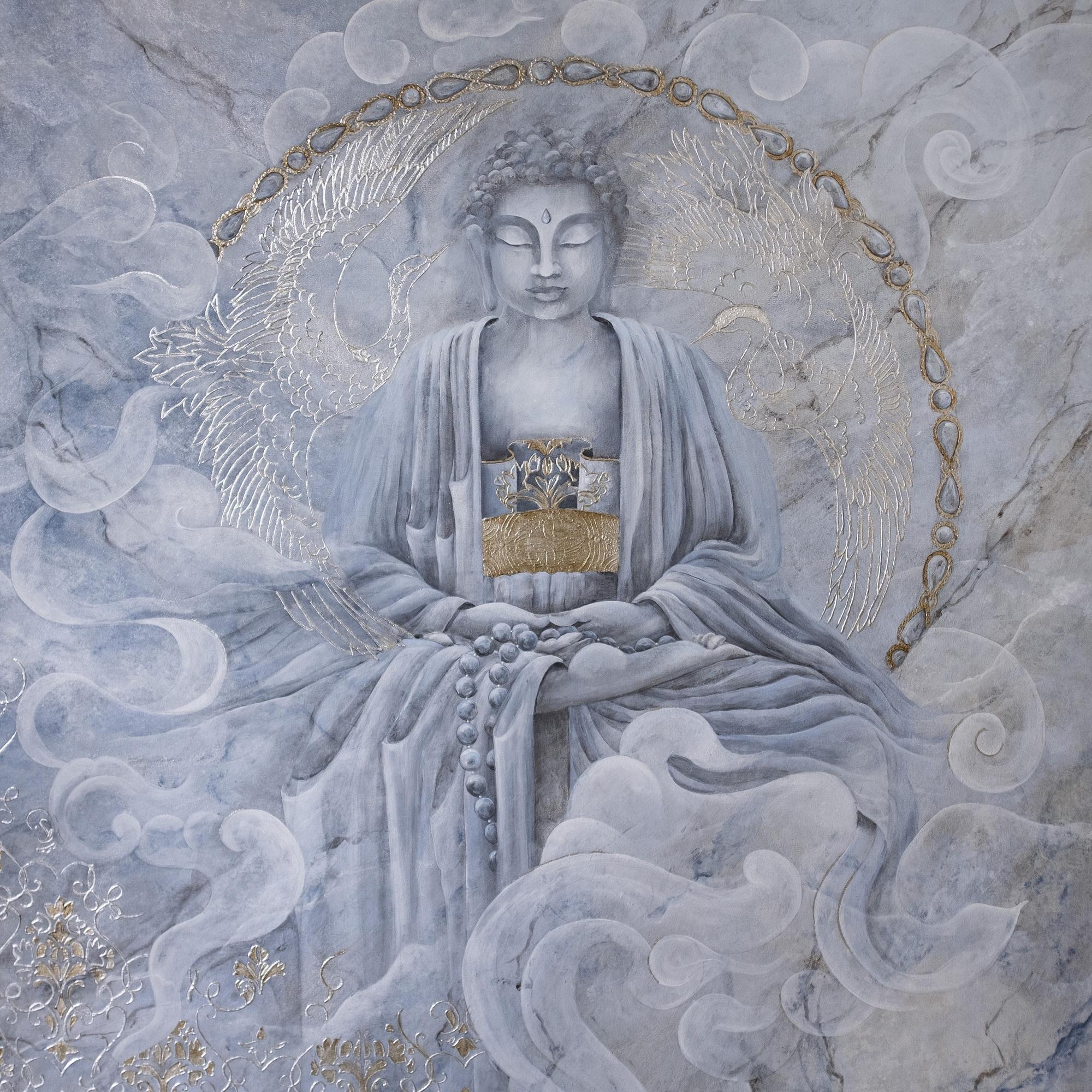 "Созерцание" репродукция на холсте