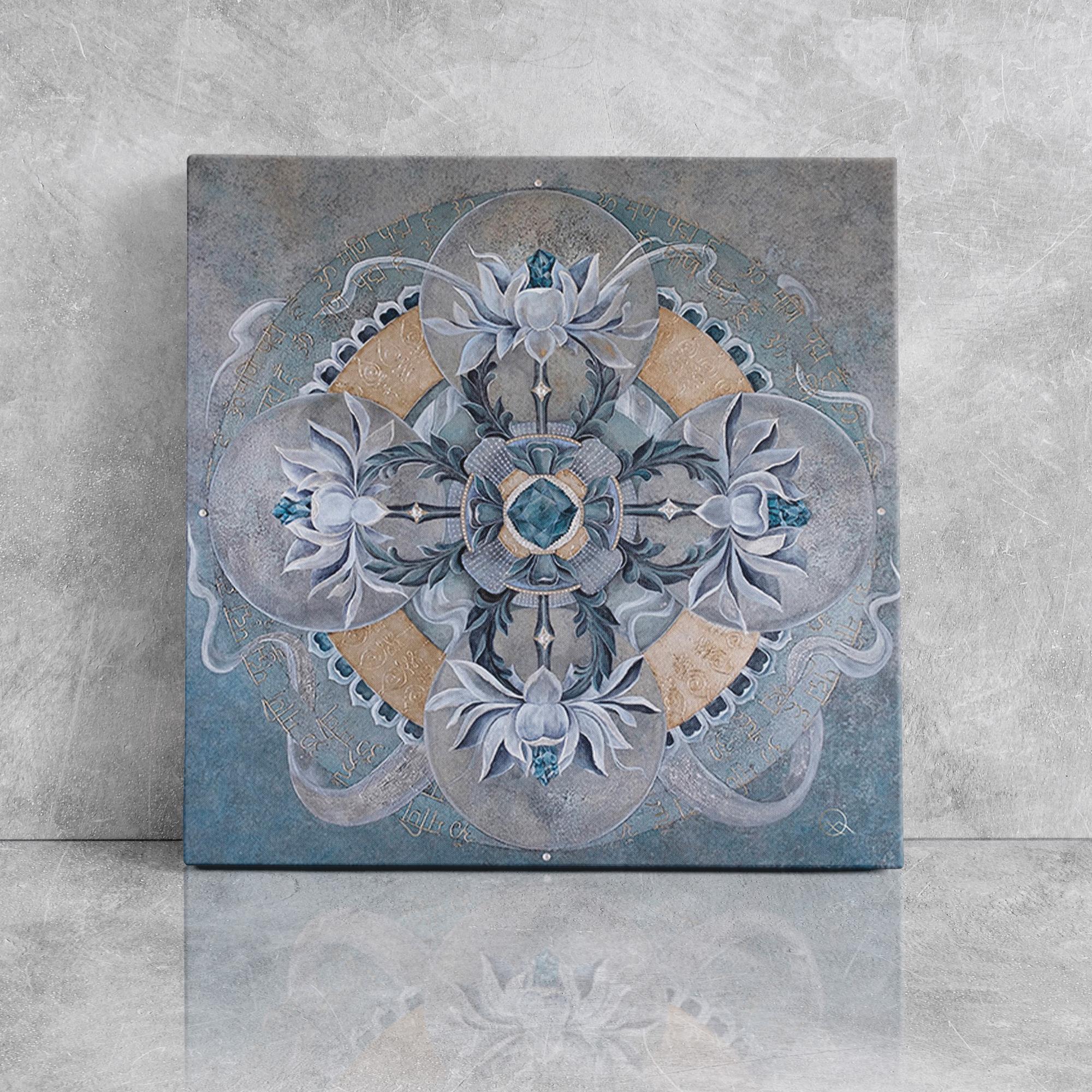 "Аквамарин" репродукция на холсте