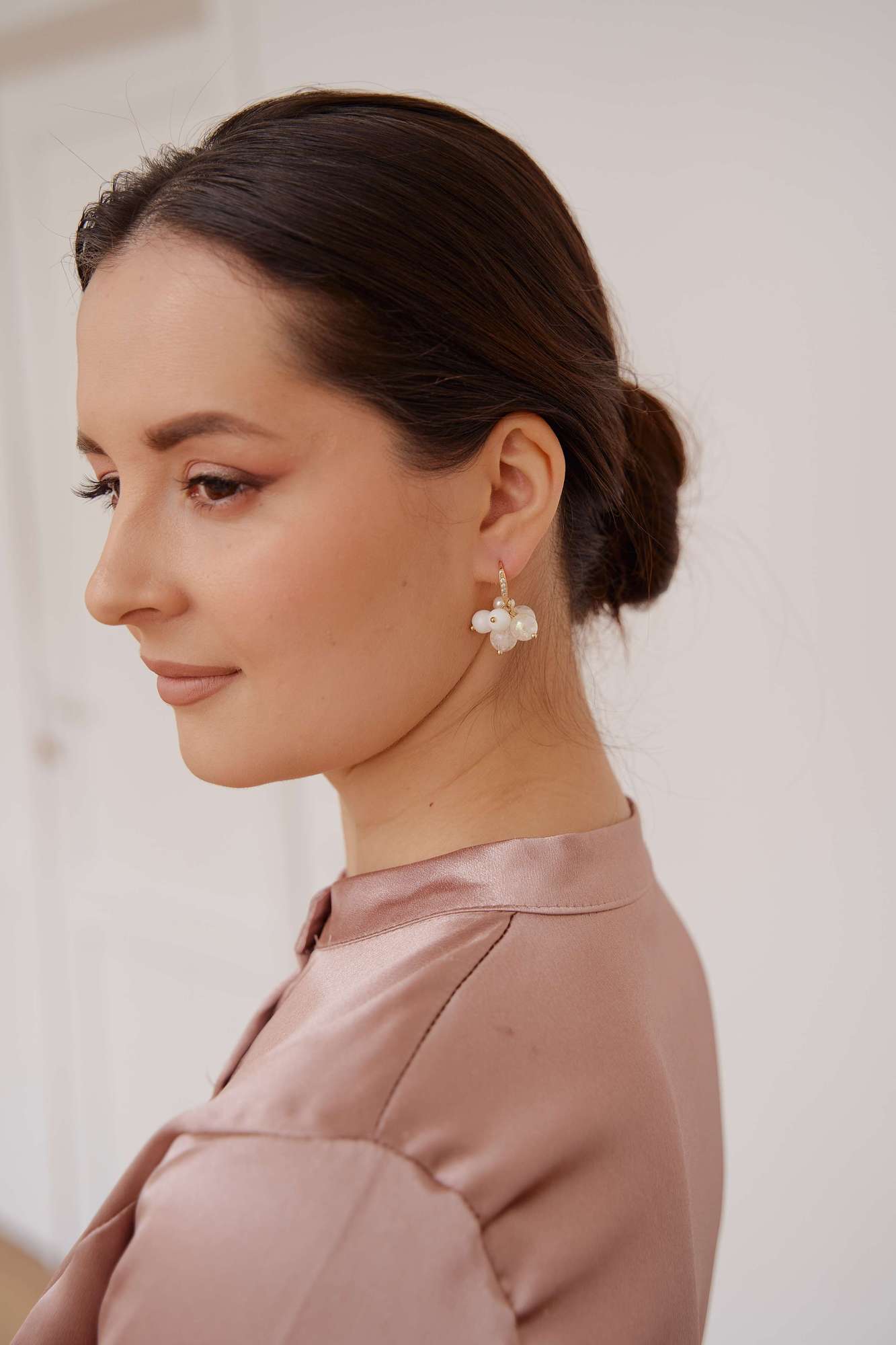 серьги CLUSTER