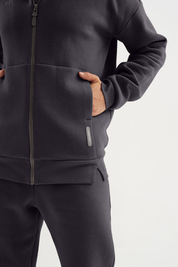 Толстовка MARK MAN / графит (с начёсом)