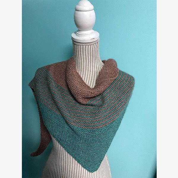 © Colorblock Shawl by Jenn Emerson • www.ravelry.com