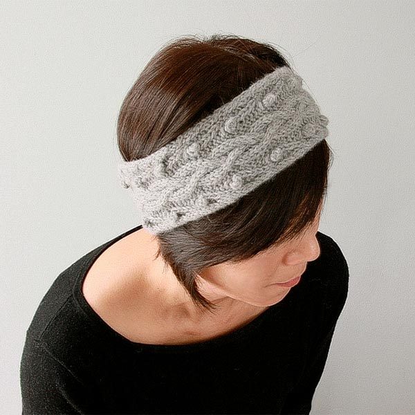 © Stephenie — ear warmer by Vicky Chan • www.ravelry.com
