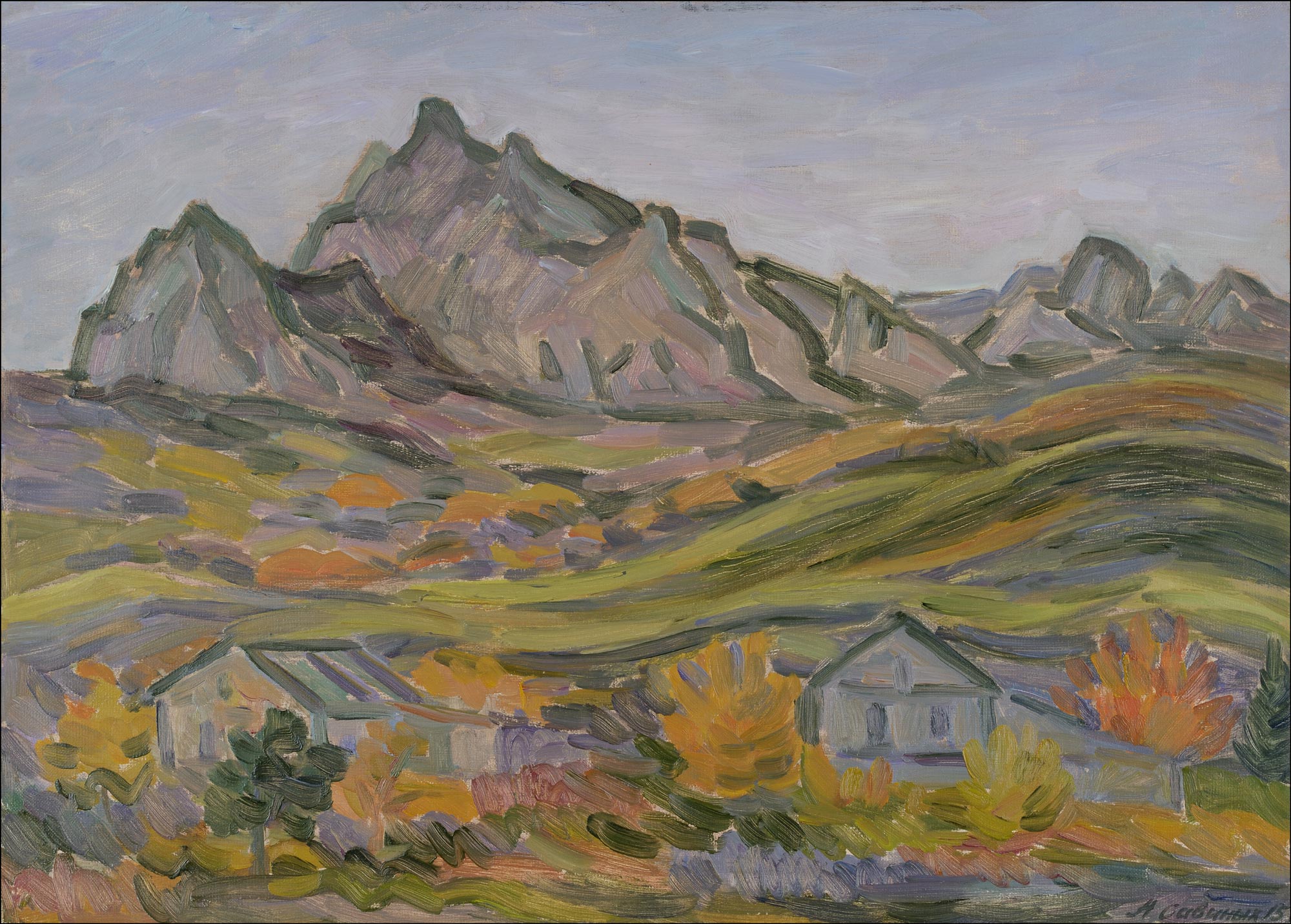 Осень у подножия Кара-Дага