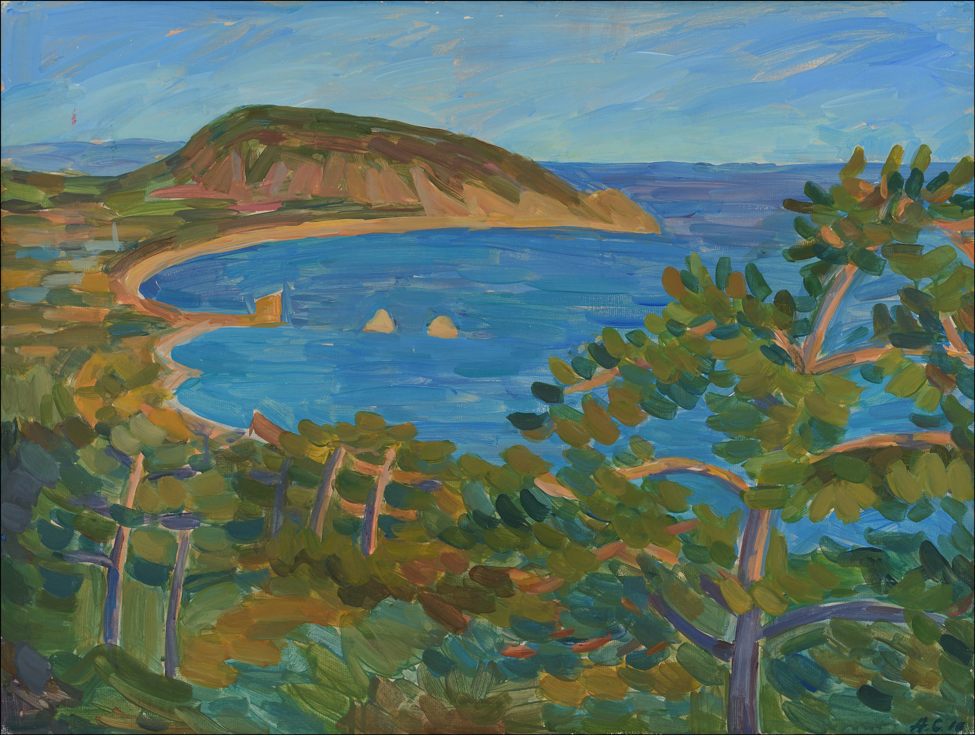 Аю-Даг. Вечернее освещение