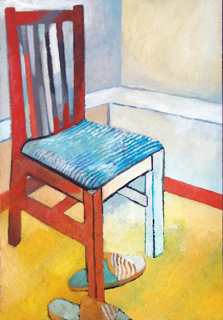 Красный стул