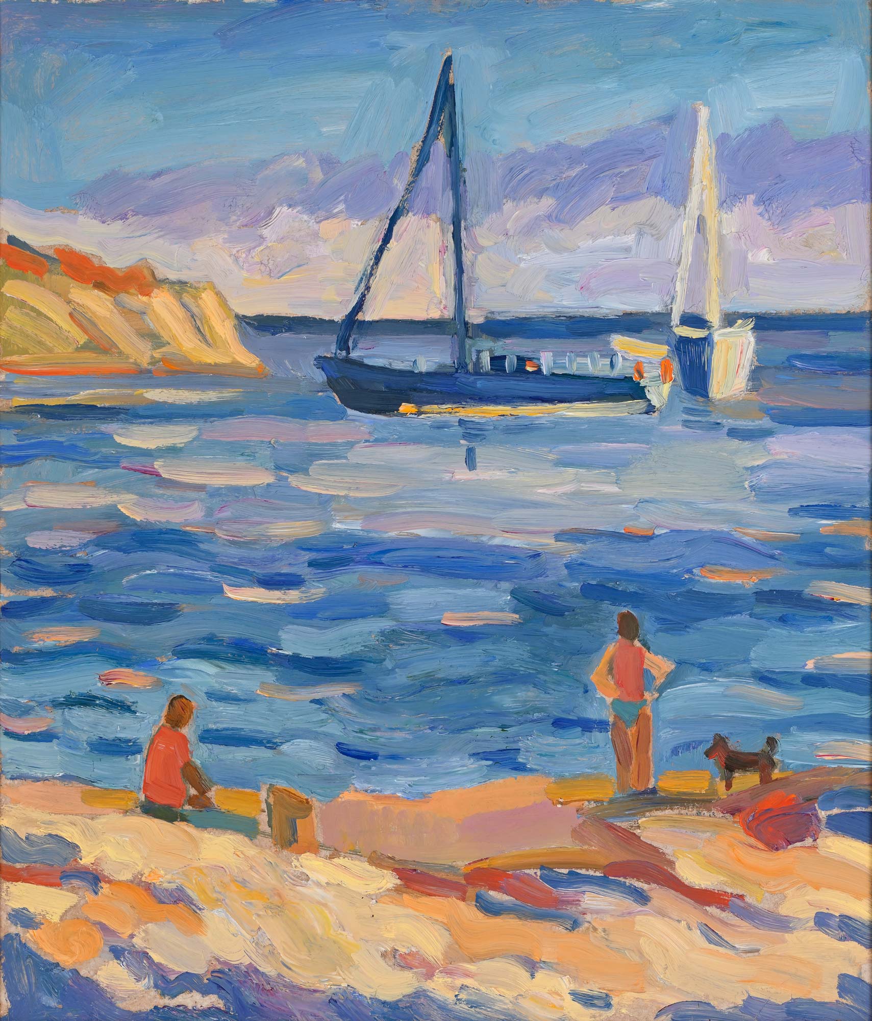 Триптих Яхты