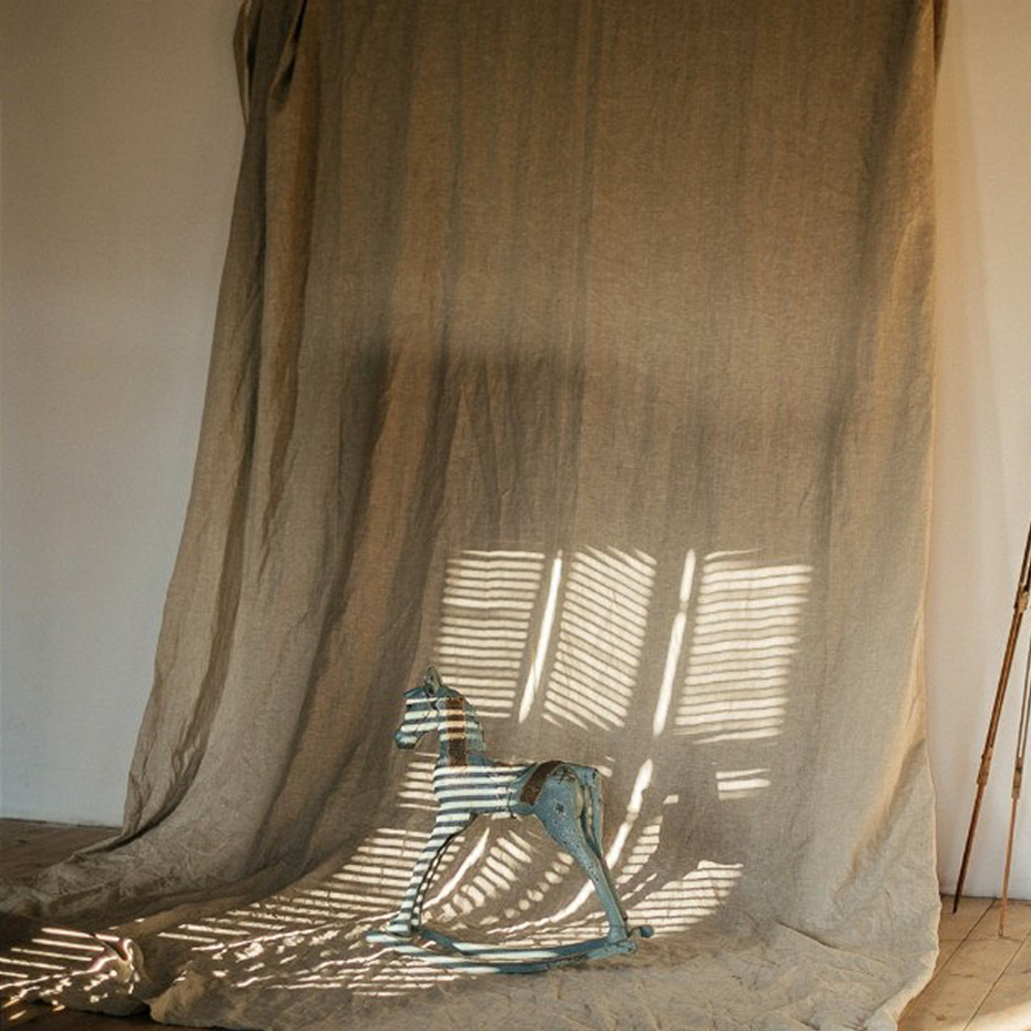 Льняной тканевый фон 3х5м