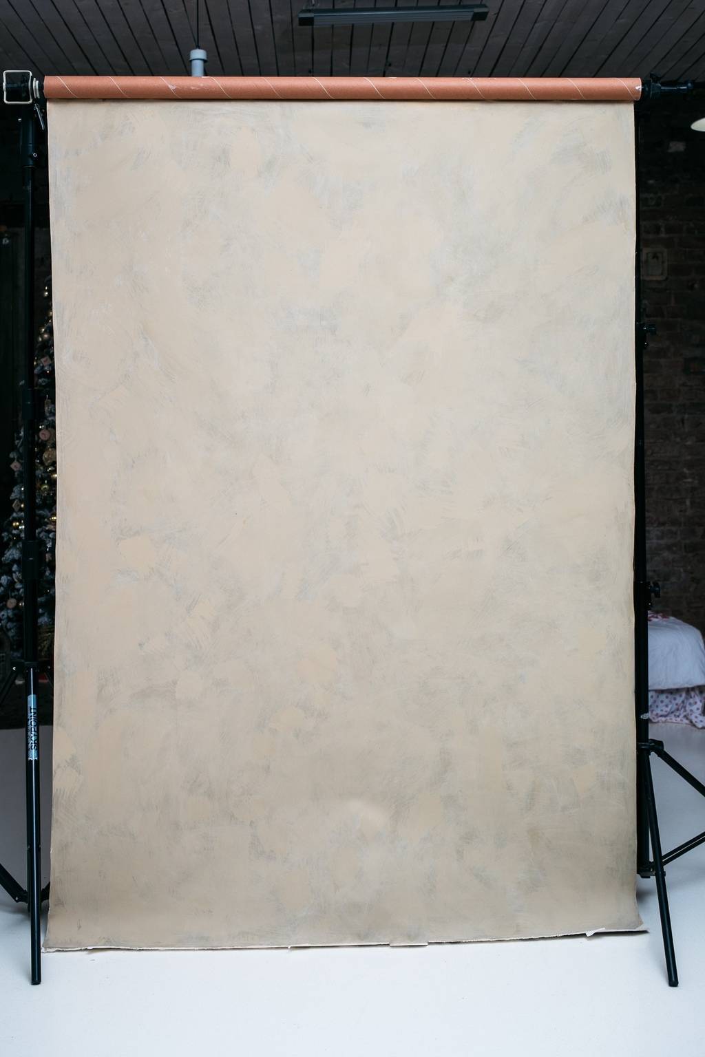 Холст Песок на картоне