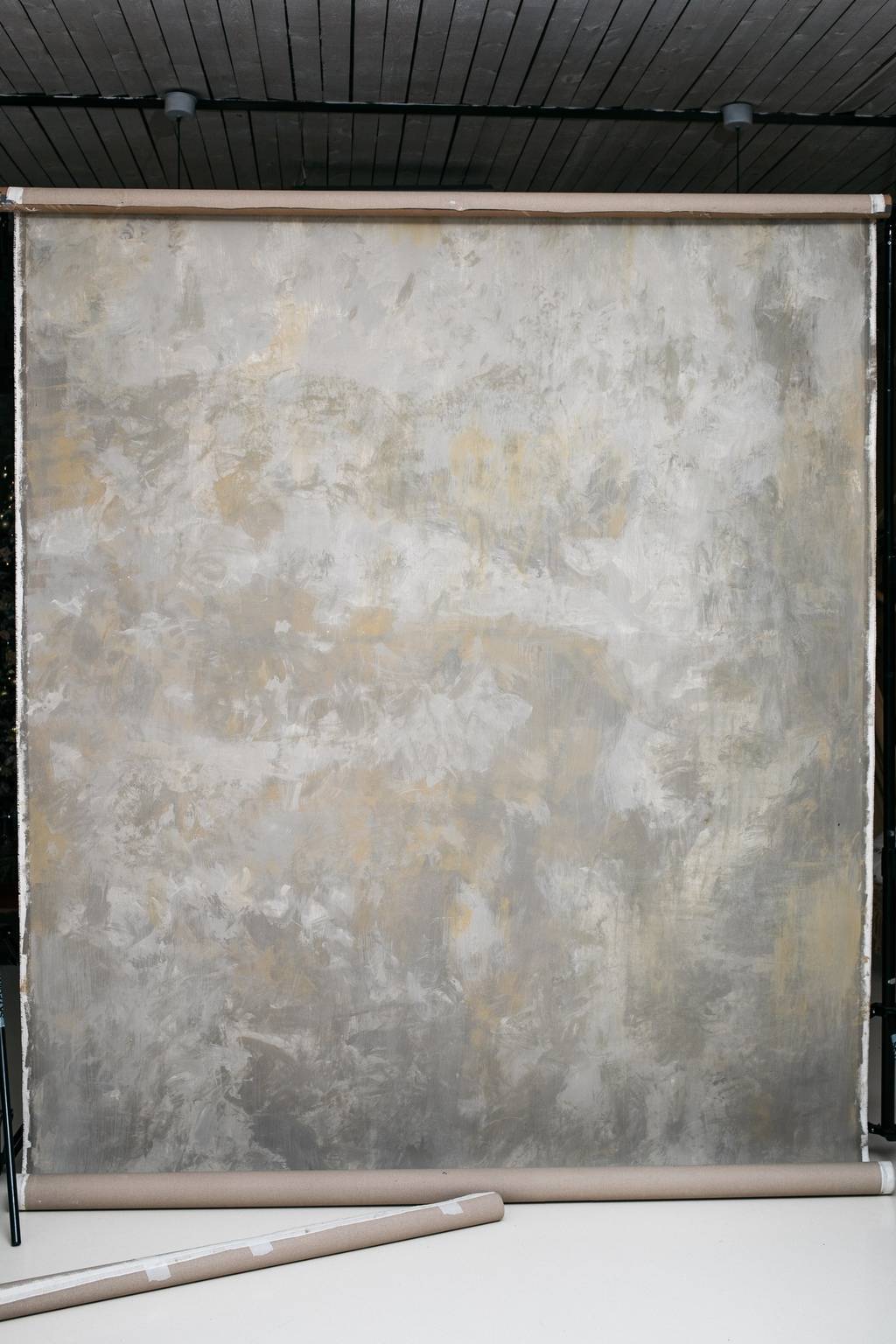 Холст художника на картоне