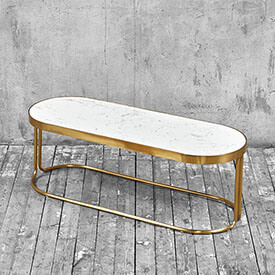 Столик кофейный эллипс