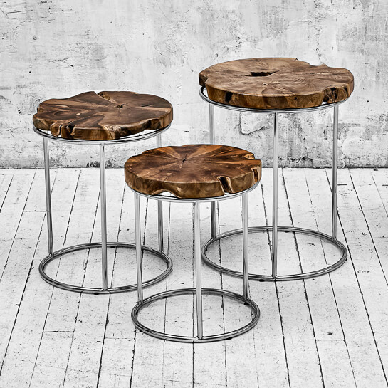 Набор кофейных столиков.3 шт