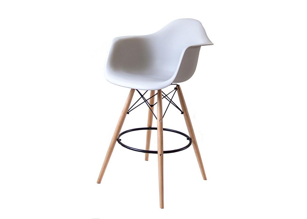 Барный стул Eames DAW серый