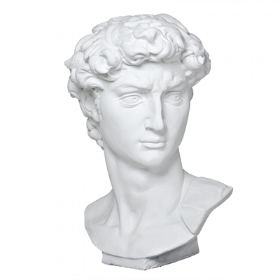Бюст Давида, гипс