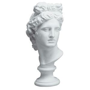 Бюст Аполлона Бельведерского, гипс 55см