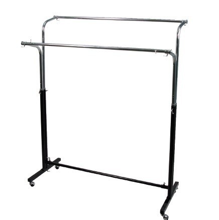 Рейл / Вешало двухсторонне Фонтан с перекладинами способными менять ширину и высоту