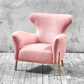 Кресло Барби розовое