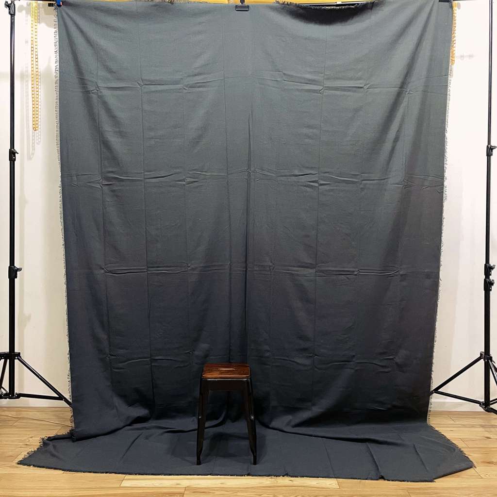 Тканевый хлопковый фон Антрацит 2,5 х 3,5 м