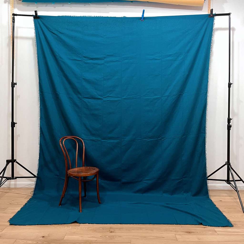 Тканевый хлопковый фон Прусский синий 2,5 х 3,5 м