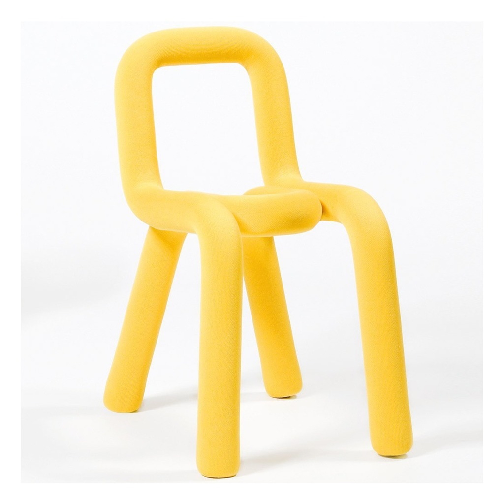 Креативный стул Bold лимонного цвета