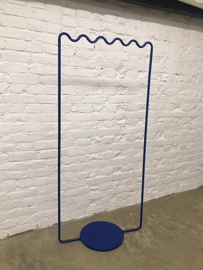 Рейл волнообразный синий