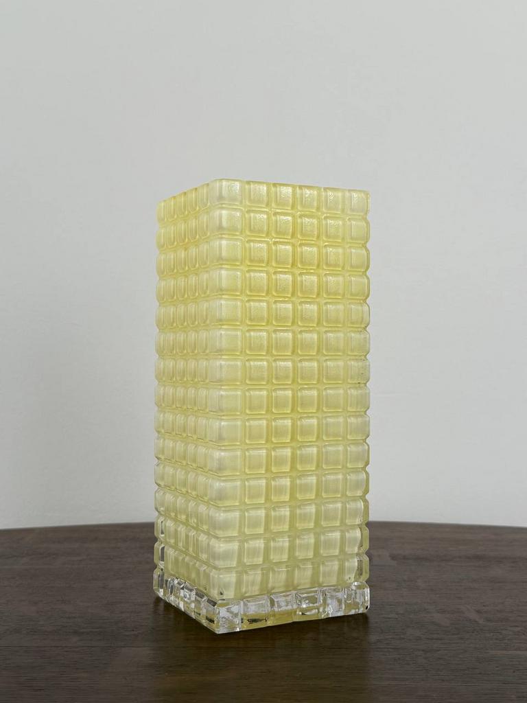 Ваза квадратная янтарь