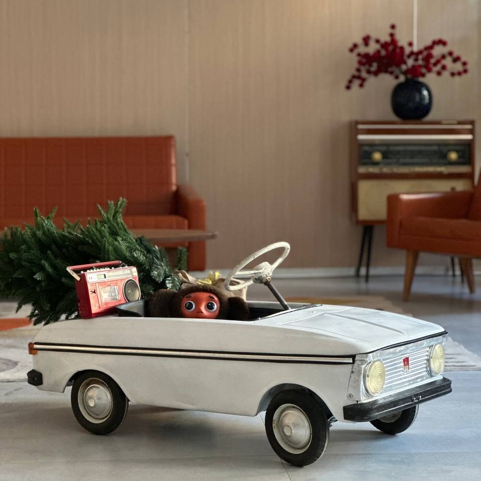 Ретро автомобиль детский советский