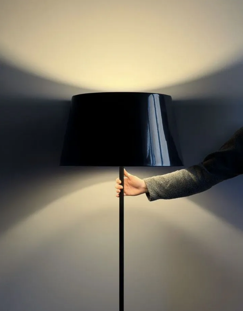 Редкий торшер IKEA черный