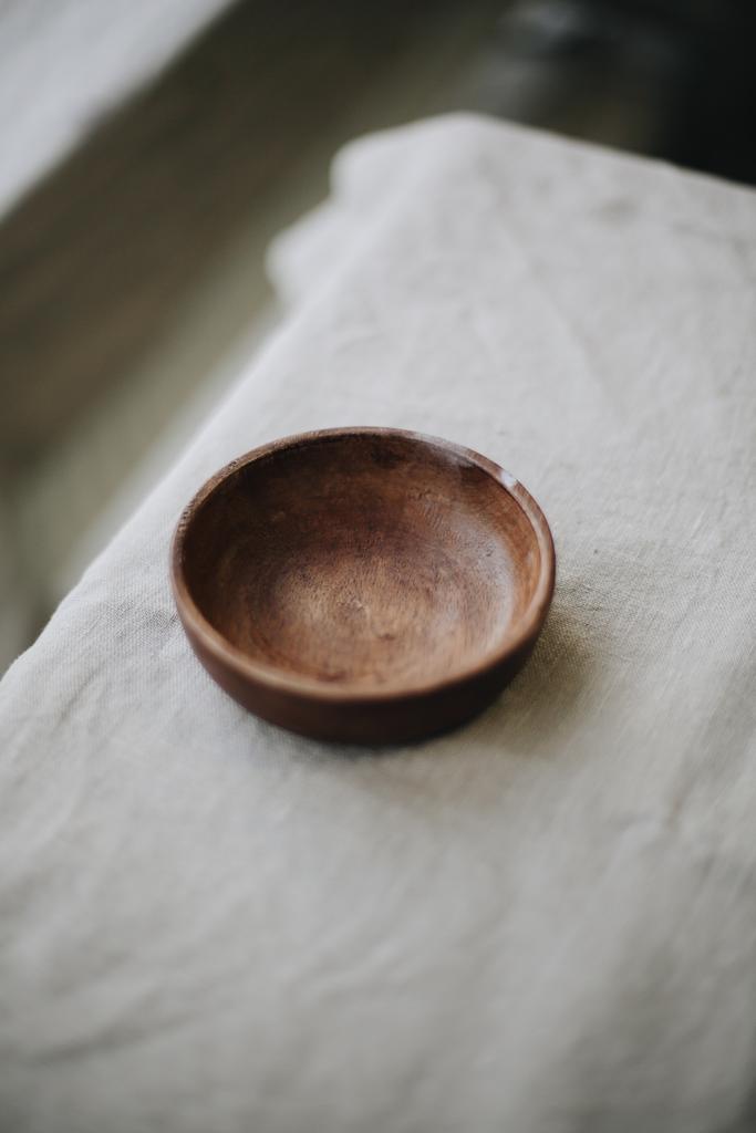 соусник деревянный