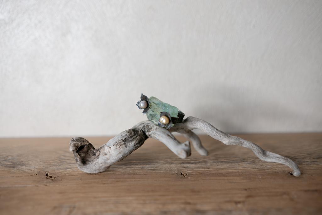 Кольцо с горным хрусталем