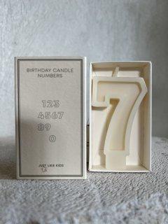 Свеча для торта соевая 7