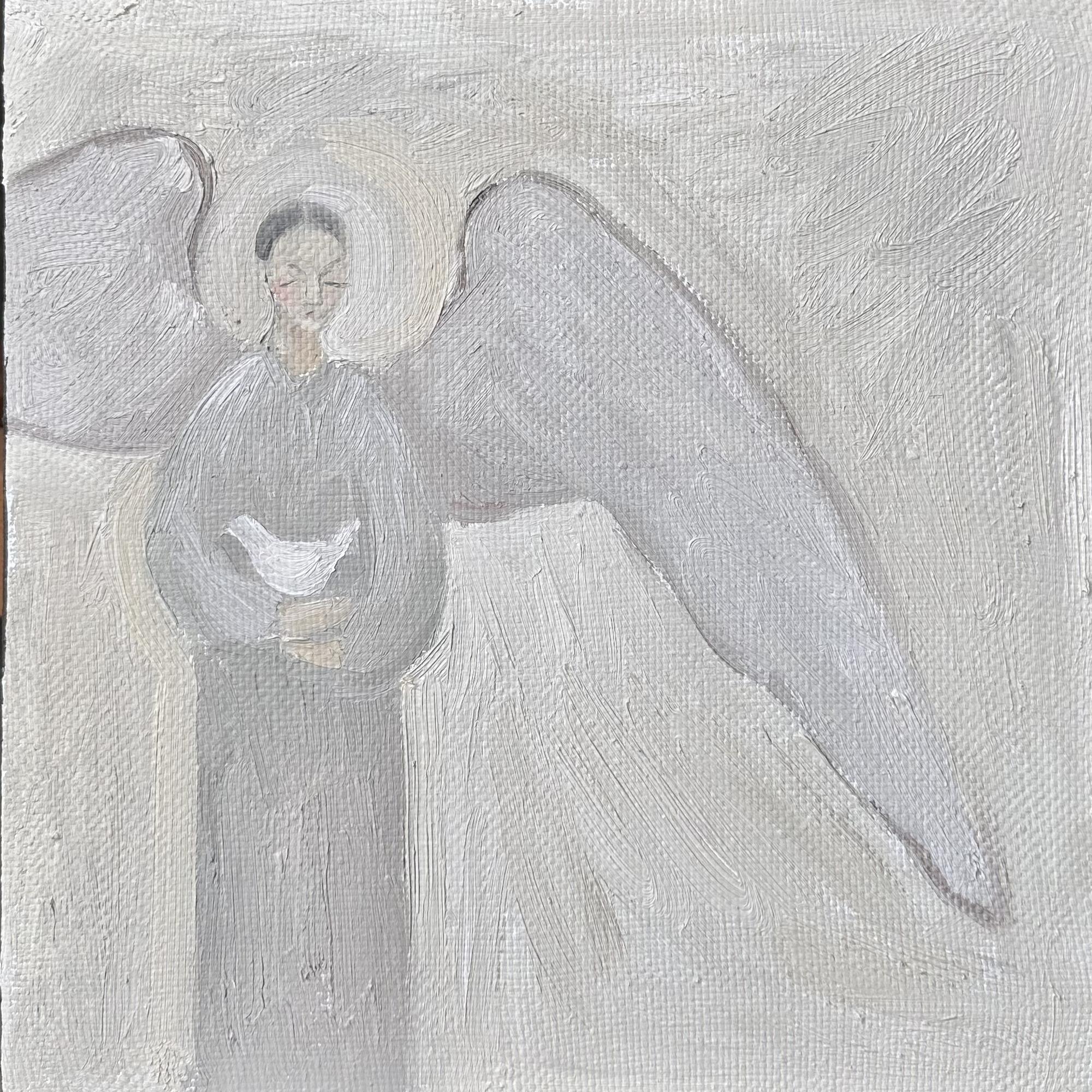 Ангел Хранитель с птичкой