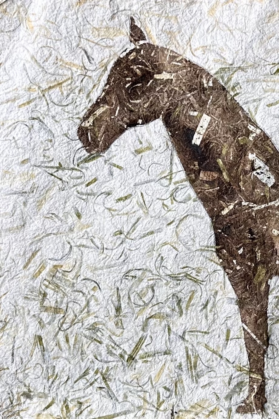 Лошадка на траве