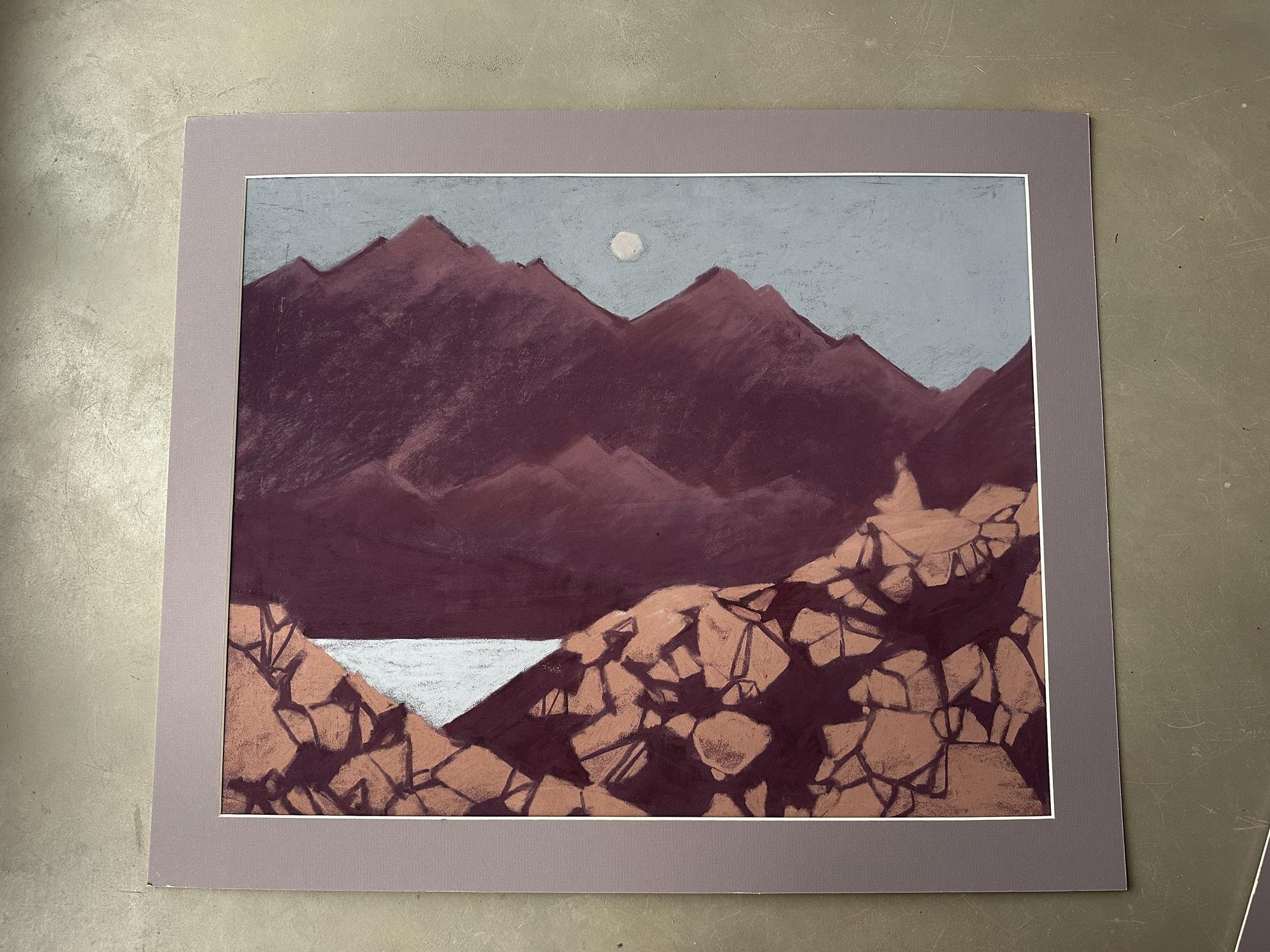 Автопортрет на  Святом озере