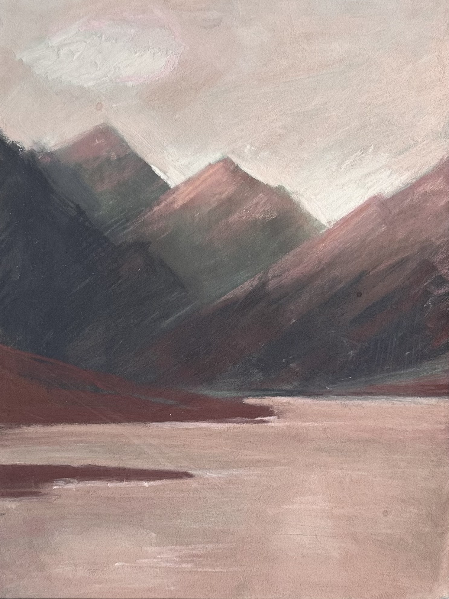 Рассвет на озере