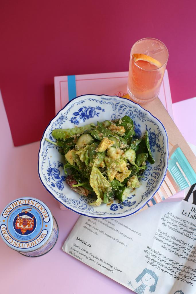 Зеленый салат