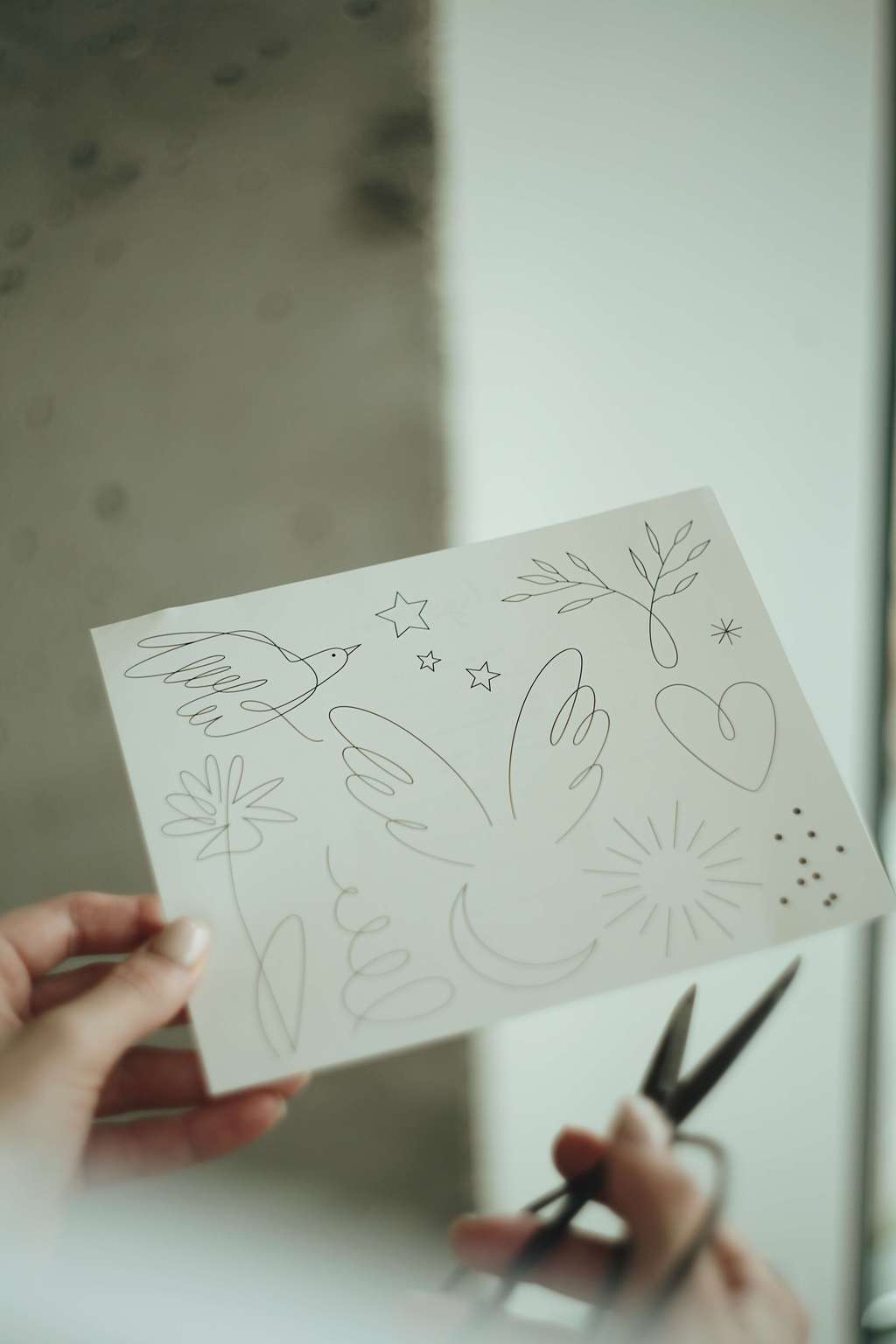 Переводные тату Angel